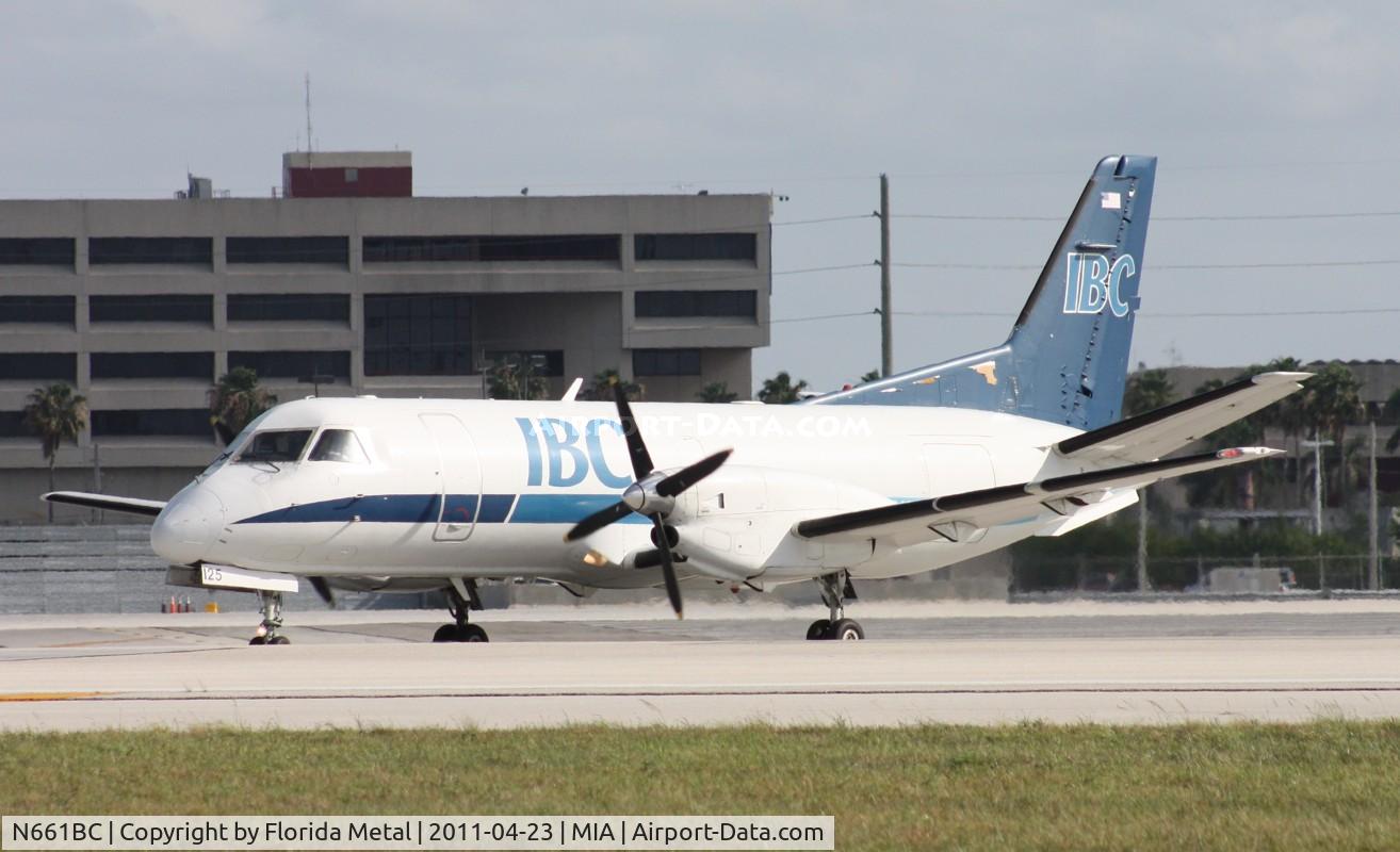 N661BC, 1988 Saab 340A C/N 340A-125, IBC Saab 340