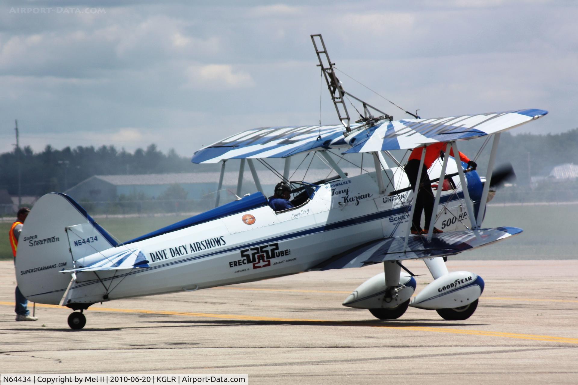 N64434, 1943 Boeing B75N1 C/N 75-7979, 2010 Wings Over Gaylord Air Show