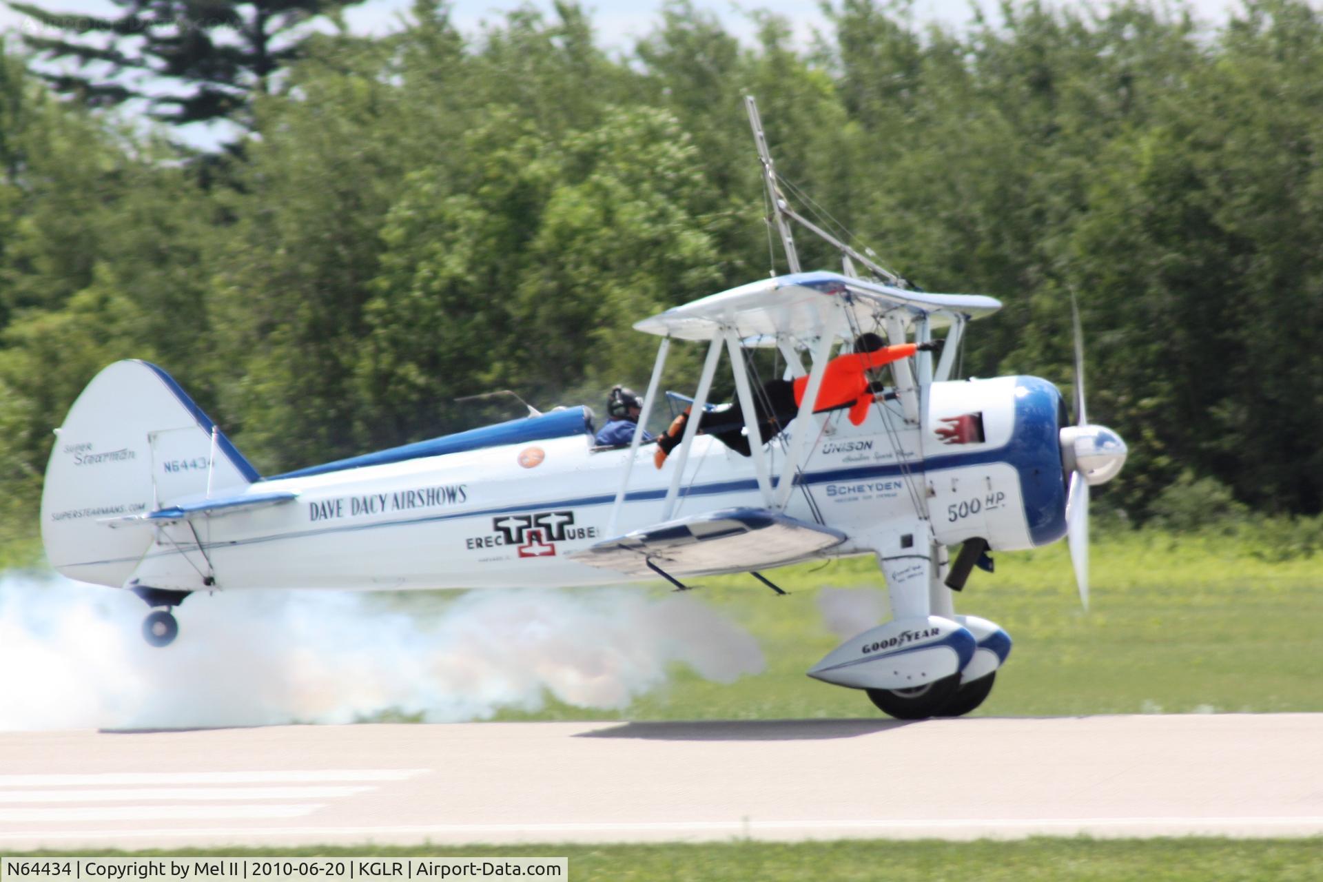N64434, 1943 Boeing B75N1 C/N 75-7979, 2010 Wings Over Gaylord Air Show