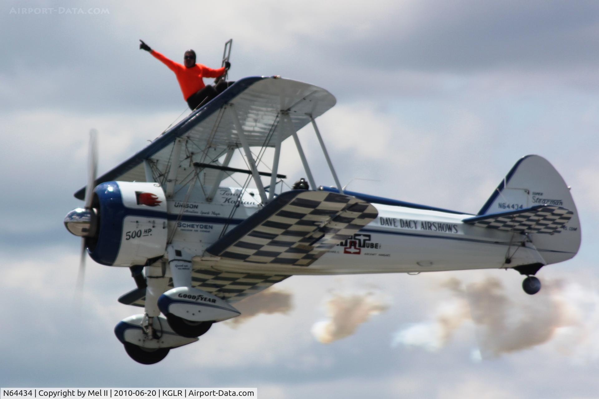 N64434, 1943 Boeing B75N1 C/N 75-7979, 2010 Wings Over Gaylord Air Show