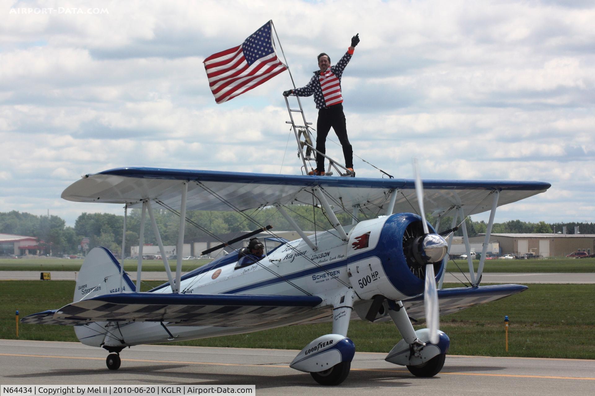 N64434, 1943 Boeing B75N1 C/N 75-7979, 2010 Wings Over Gaylord Air Show