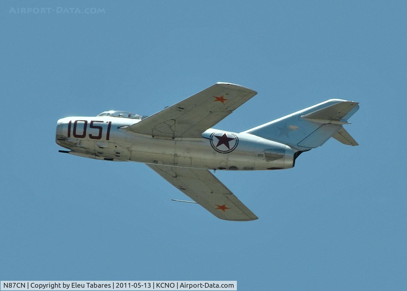 N87CN, Mikoyan-Gurevich MiG-15 C/N 910-51, Taken at Chino Airport in Chino, California.