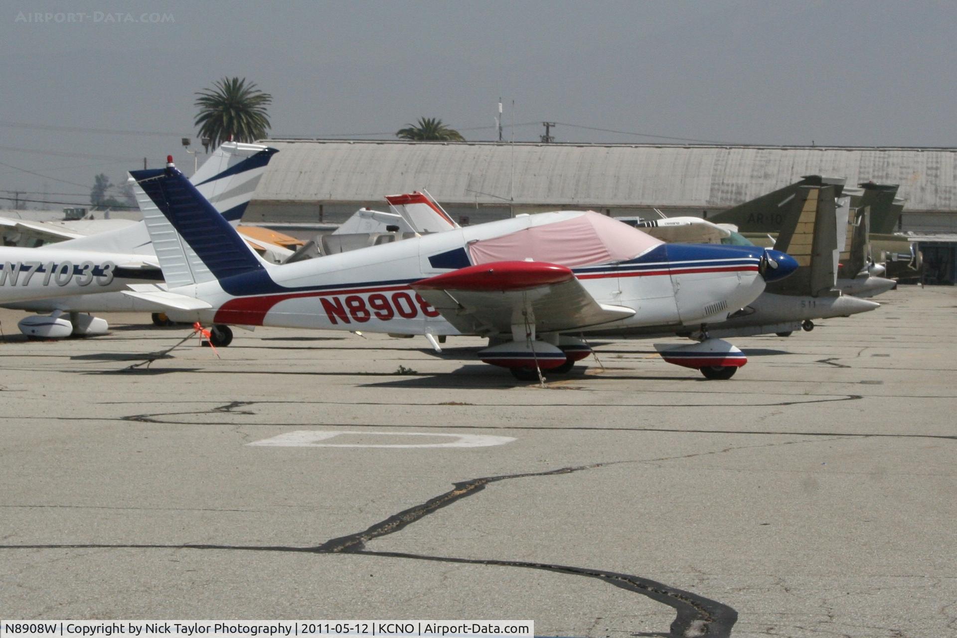 N8908W, 1964 Piper PA-28-235 Cherokee C/N 28-10475, Parked at Chino