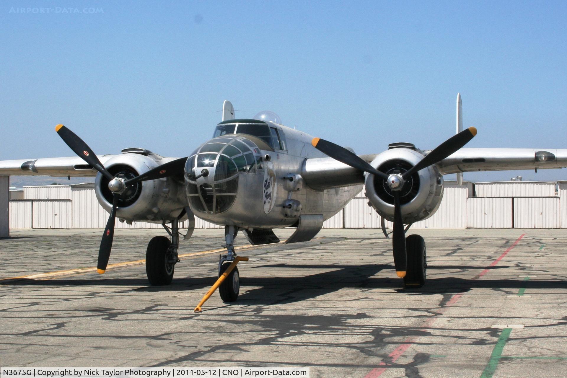 N3675G, 1944 North American B-25J Mitchell Mitchell C/N 108-33698, 