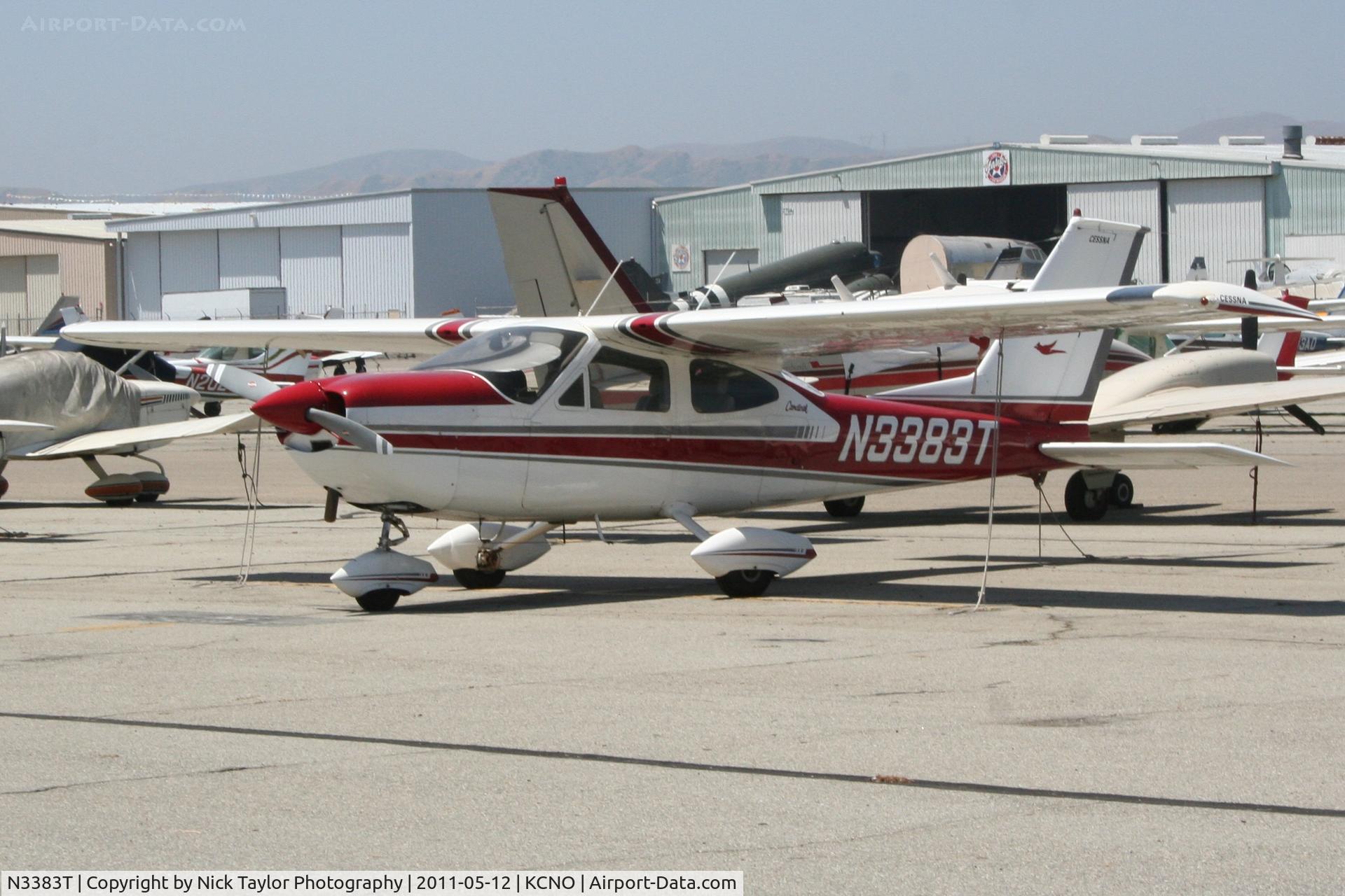 N3383T, 1967 Cessna 177 Cardinal C/N 17700683, Parked at Chino