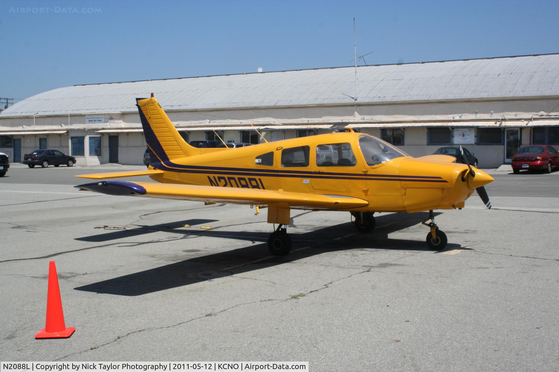 N2088L, 1978 Piper PA-28-161 Warrior C/N 28-7916240, Just returned from a flight.