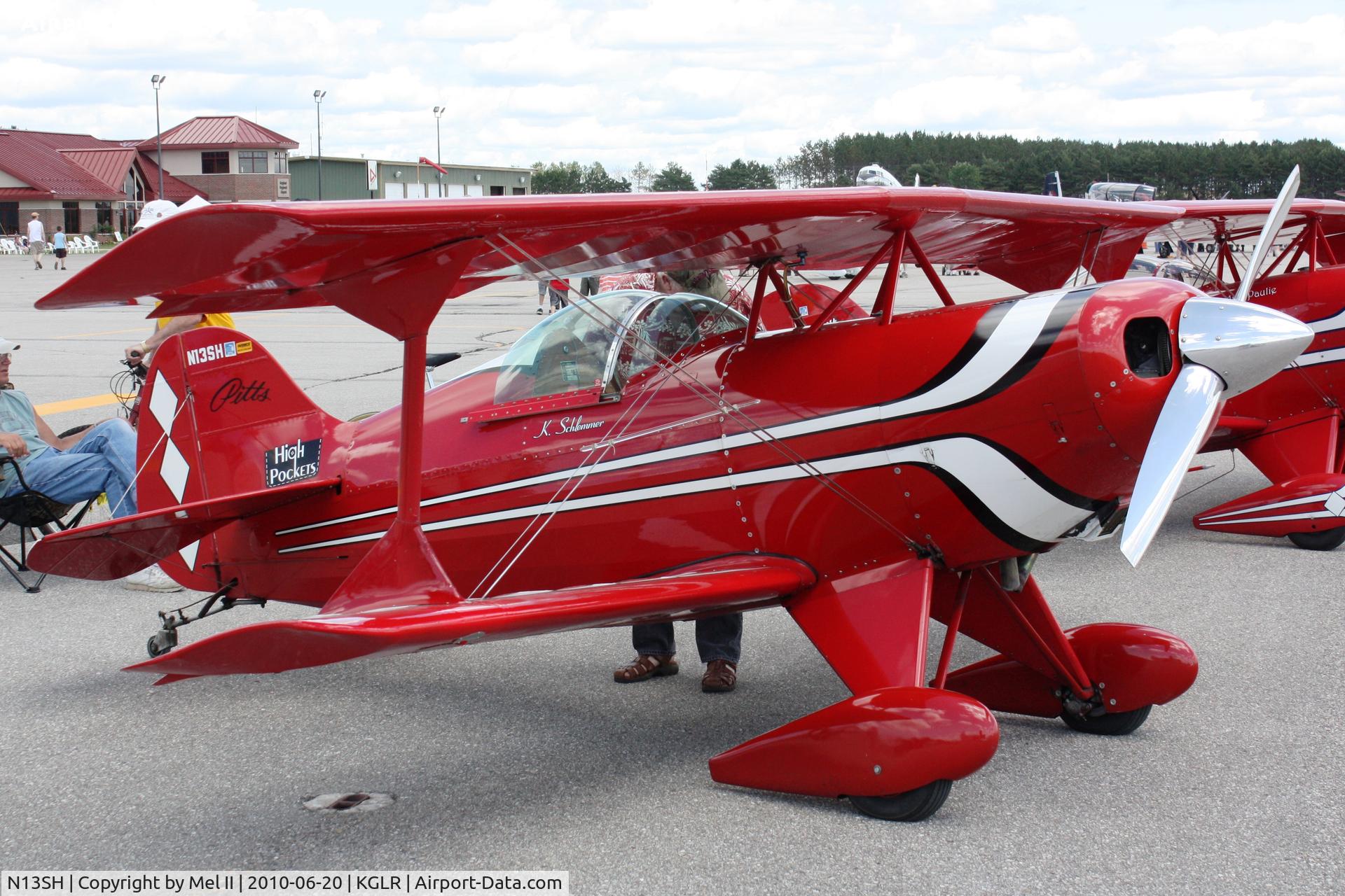 N13SH, 1974 Pitts S-1A Special C/N 102R, 2010 Wings Over Gaylord Air Show