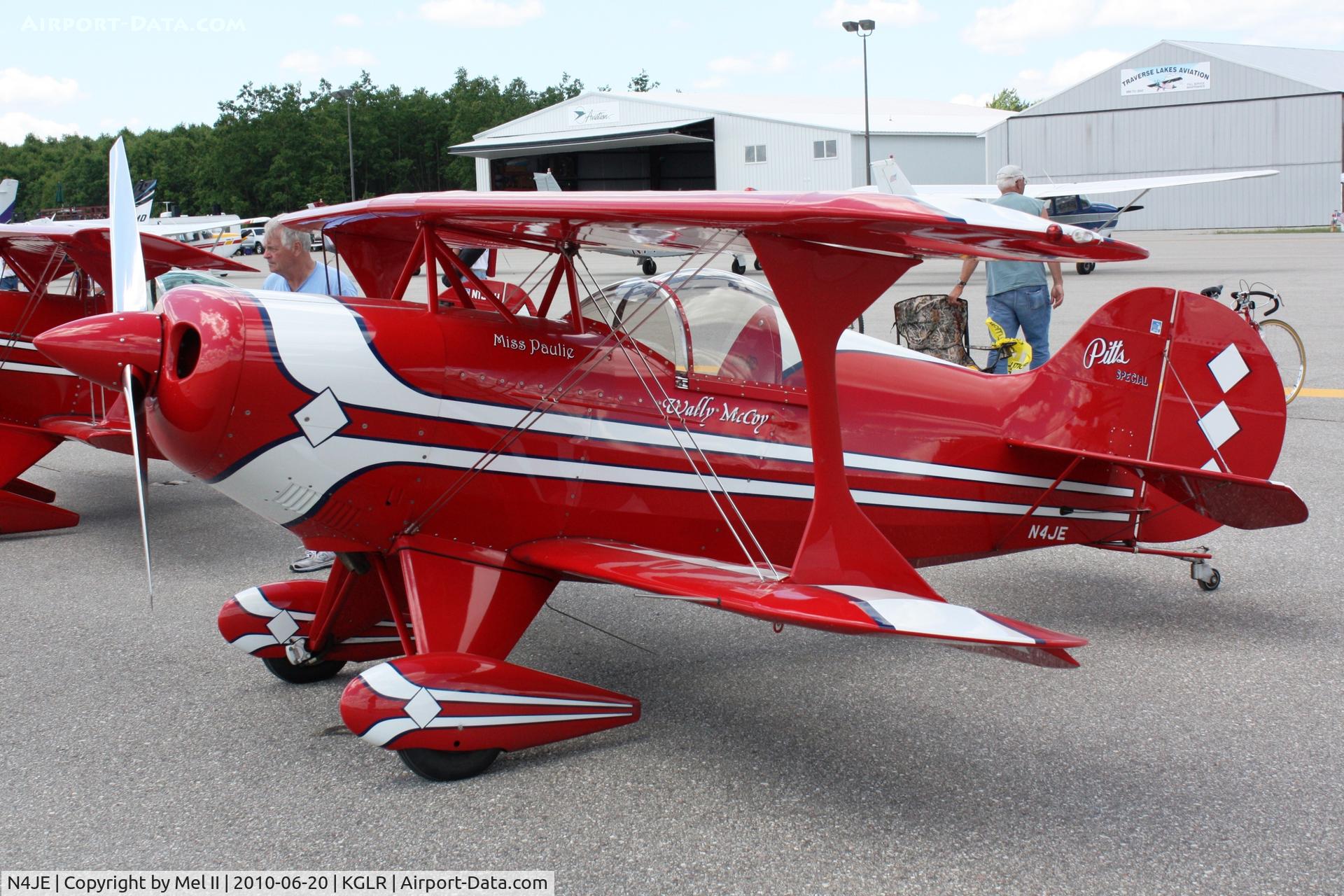 N4JE, 1989 Pitts S-1C Special C/N JLE-001, 2010 Wings Over Gaylord Air Show