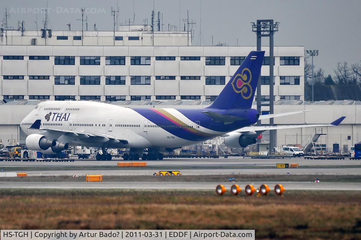 HS-TGH, 1989 Boeing 747-4D7 C/N 24458, Thai Airways