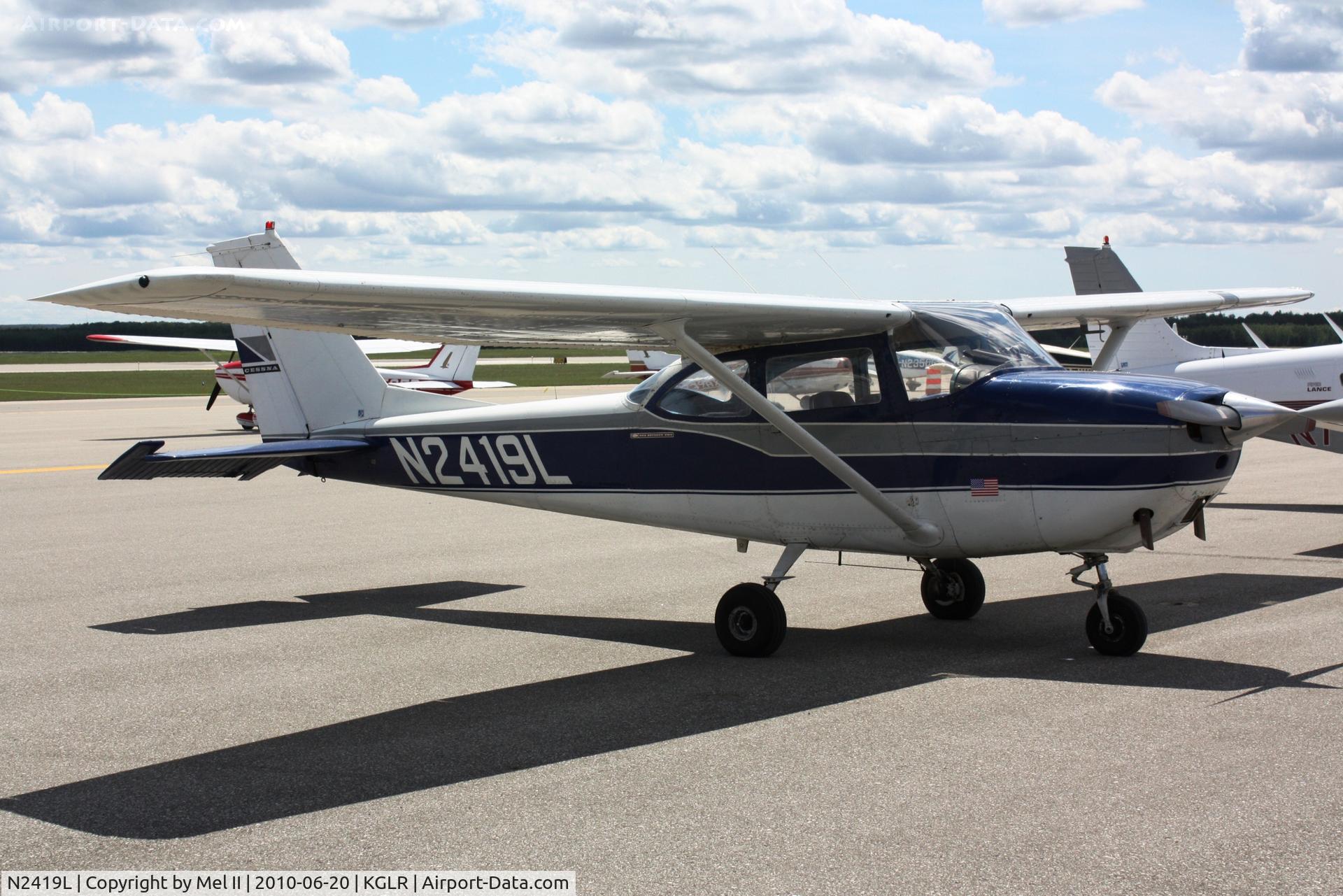 N2419L, 1966 Cessna 172H C/N 17255619, 2010 Wings Over Gaylord Air Show