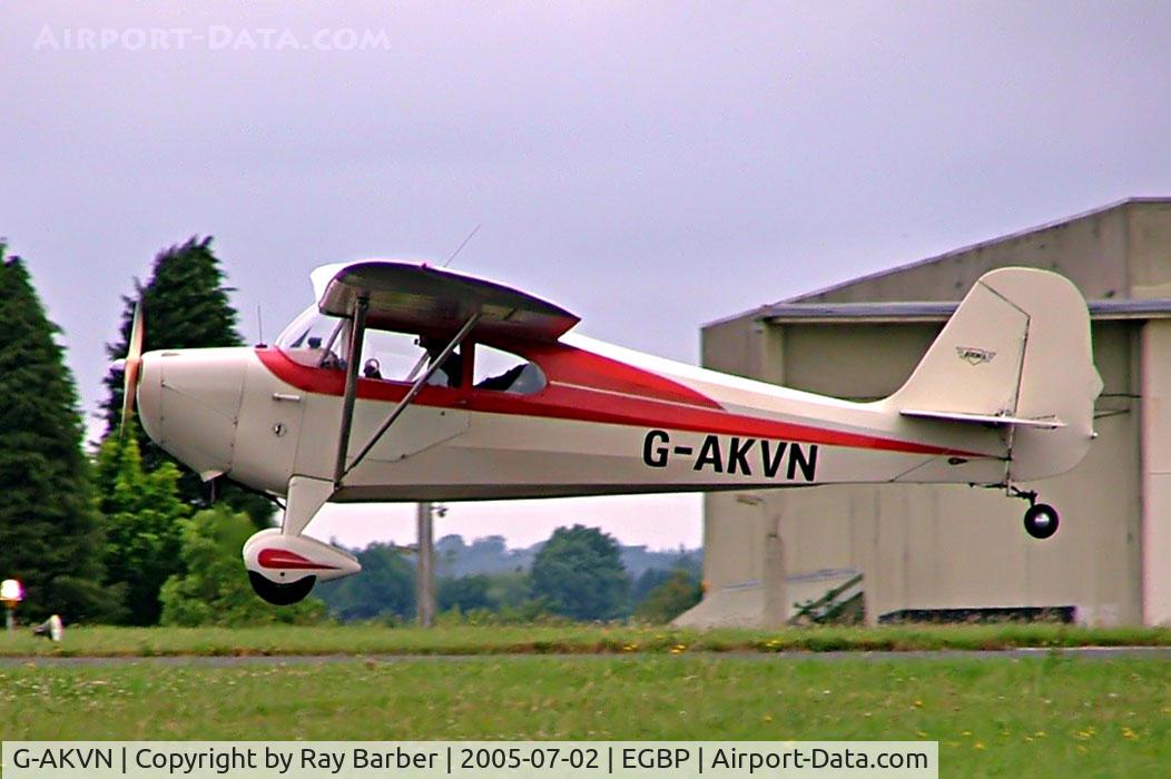 G-AKVN, 1946 Aeronca 11AC Chief Chief C/N 11AC-469, Aeronca 11AC Chief [11AC-469] Kemble~G 02/07/2005