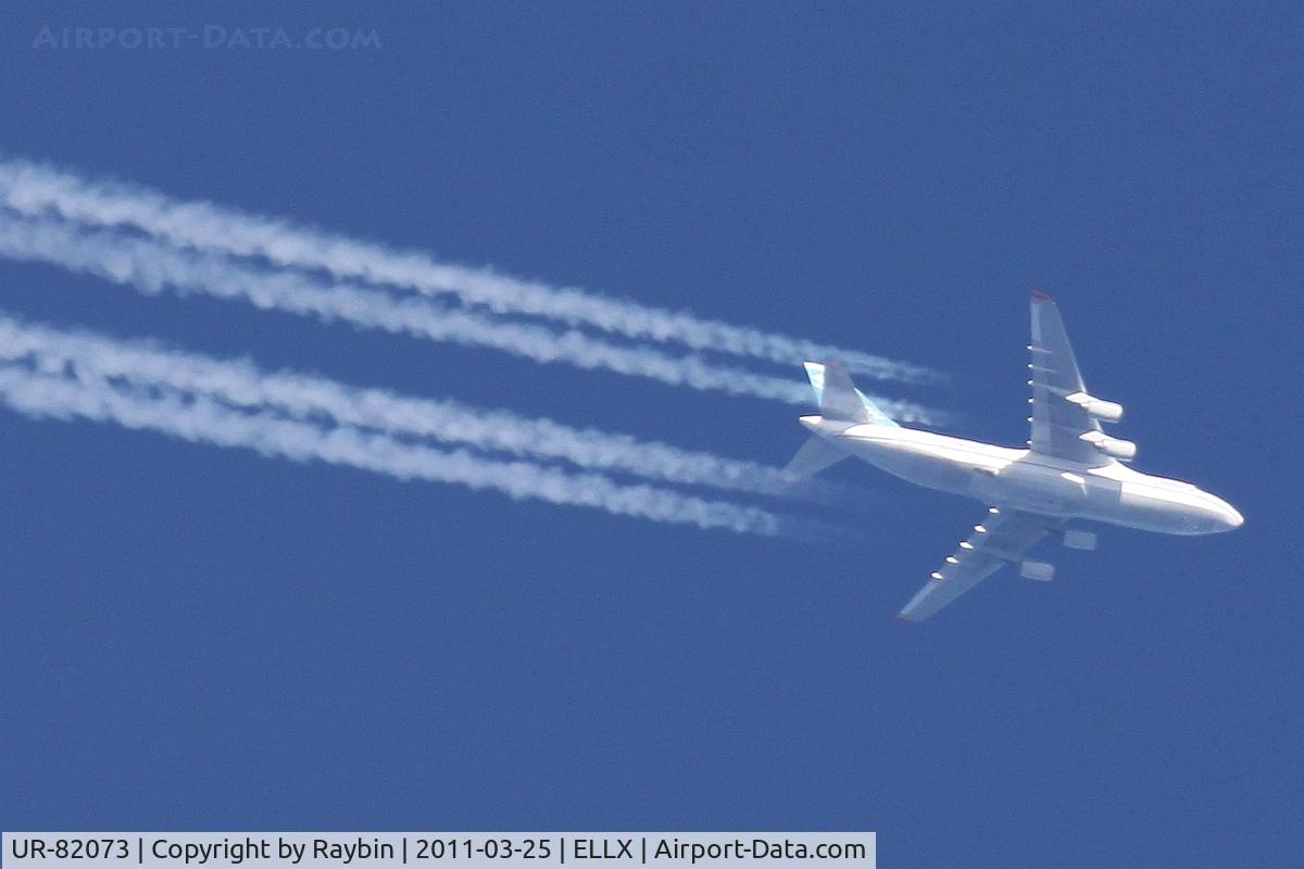 UR-82073, 1994 Antonov An-124-100 Ruslan C/N 9773054359139, Heading east