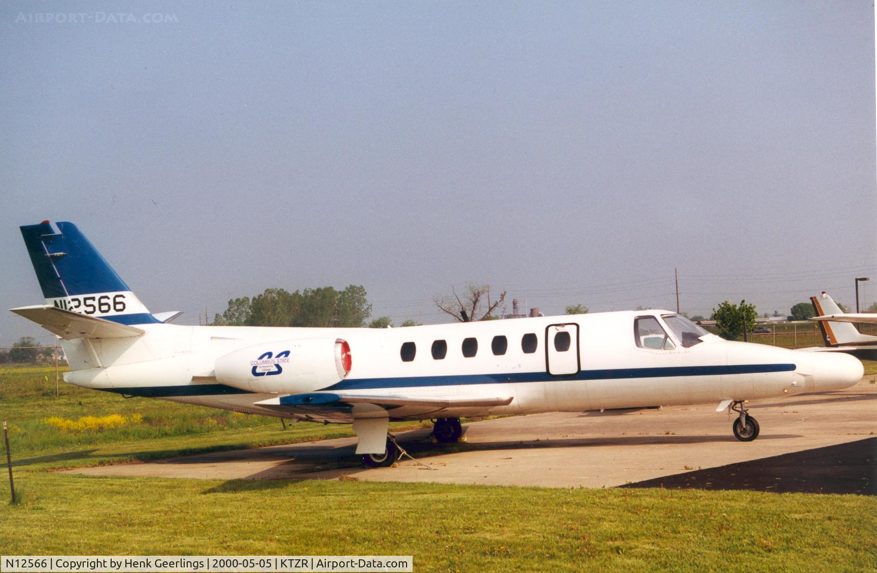 N12566, 1985 Cessna 552 C/N 552-0012, Columbus State Community College , Columbus ,OH