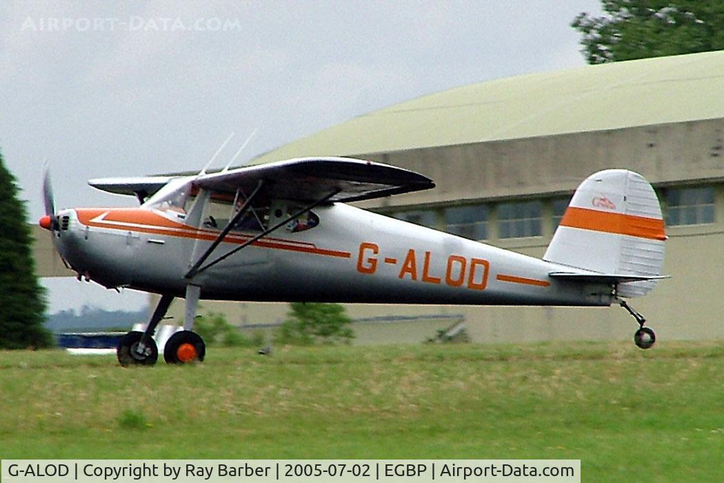 G-ALOD, 1947 Cessna 140 C/N 14691, Cessna 140 [14691] Kemble~G 02/07/2005