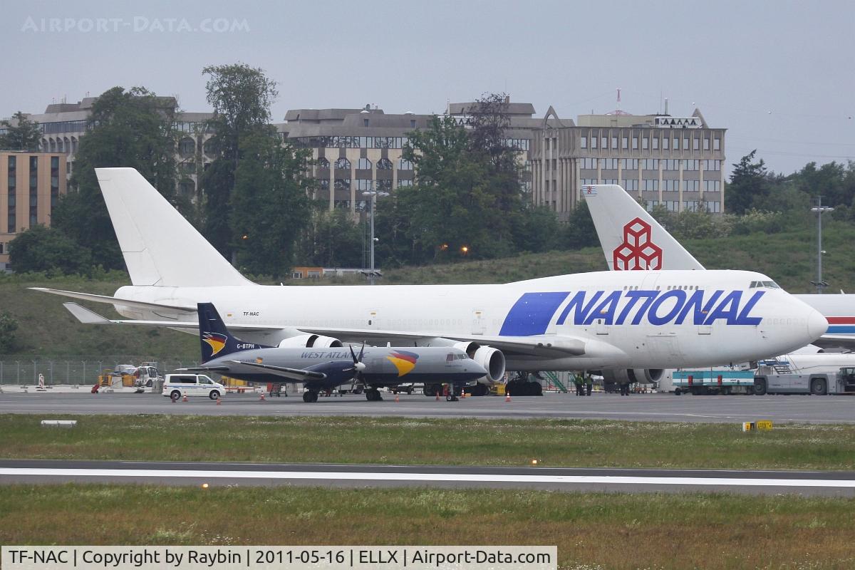TF-NAC, Boeing 747-428 (M) C/N 25238, Operating for Cargolux