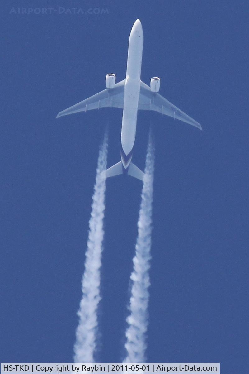 HS-TKD, 1999 Boeing 777-3D7 C/N 29212, Over my house