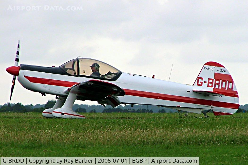 G-BRDD, 1988 Mudry CAP-10B C/N 224, Mudry CAP-10B [224] Kemble~G 01/07/2005
