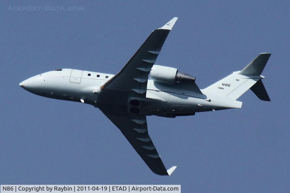 N86, 1994 Canadair Challenger 601-3R (CL-600-2B16) C/N 5167, FAA, investigating the A-10 crash near ETAD