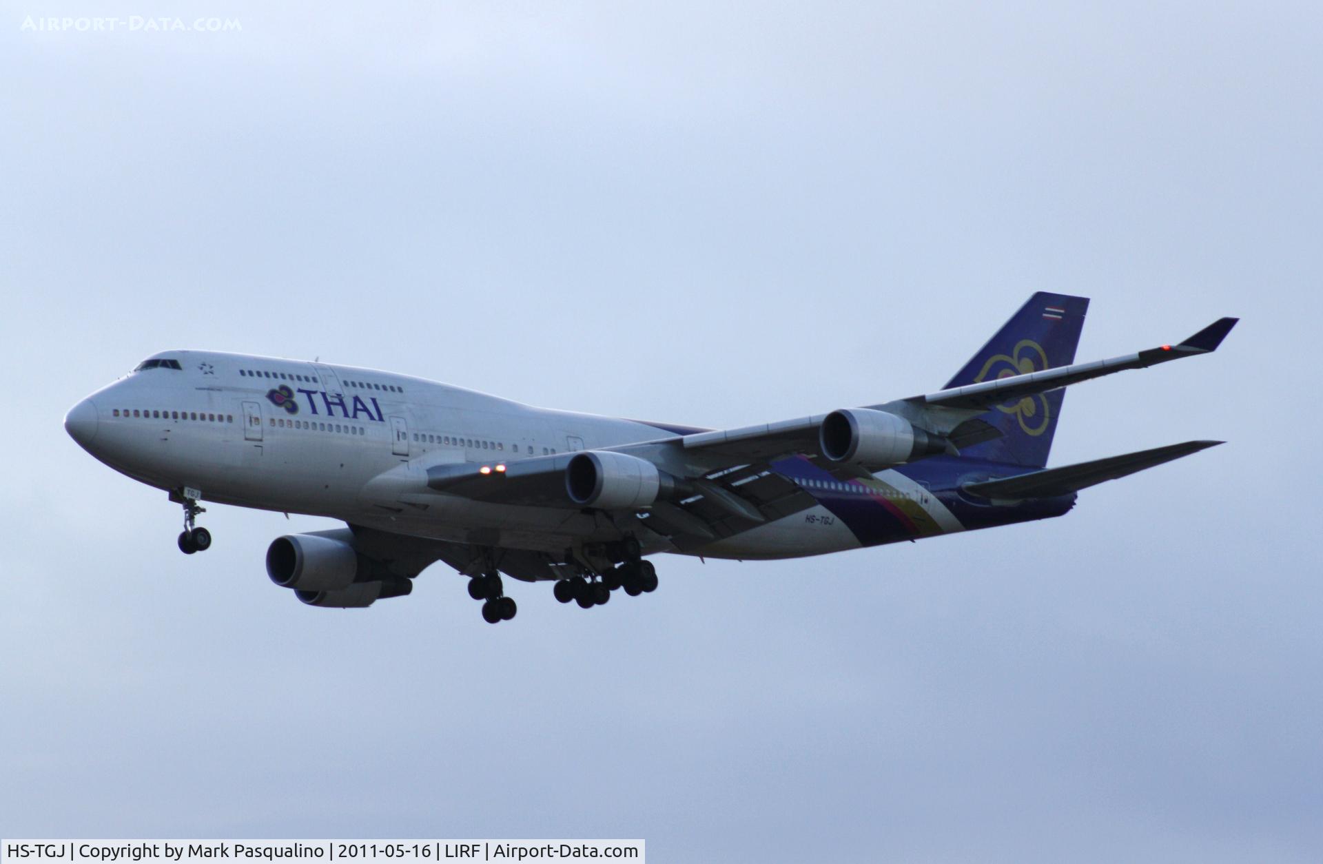 HS-TGJ, 1990 Boeing 747-4D7 C/N 24459, Boeing 747-400
