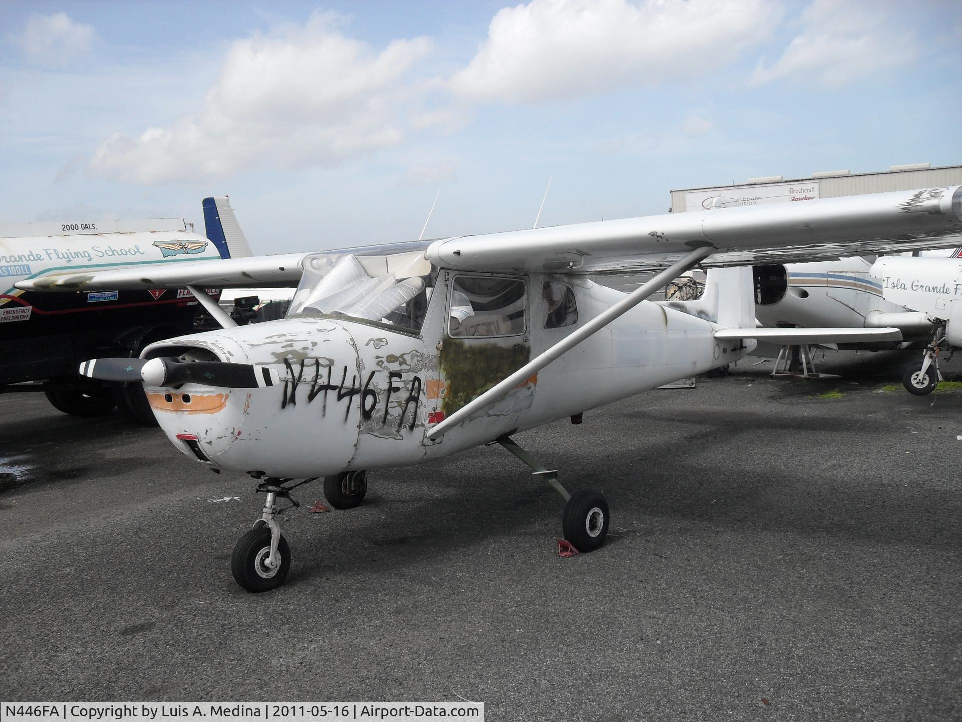 N446FA, 1961 Cessna 150A C/N 15059162, Take it in Isla Grande