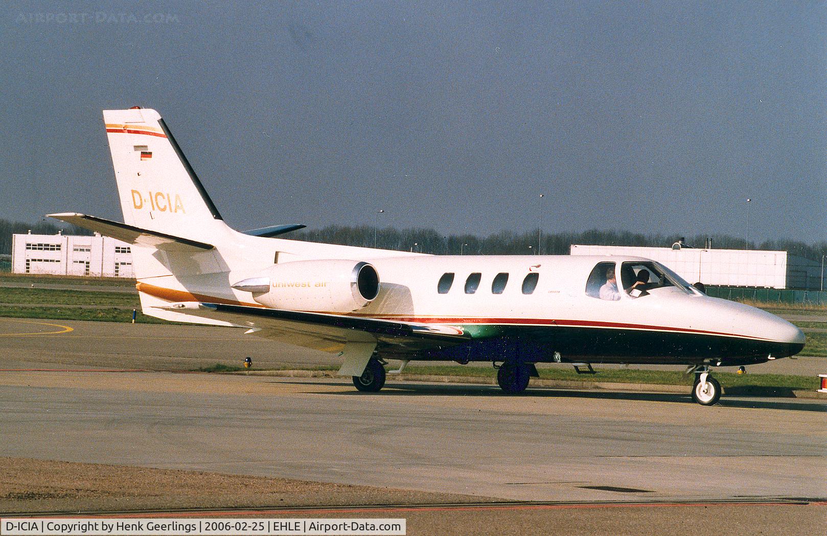 D-ICIA, Cessna CE550 Citation II C/N 550-378, Lelystad Airport