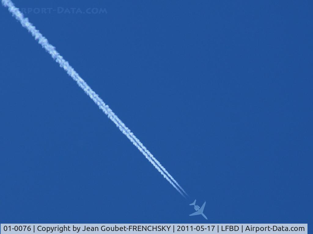 01-0076, 2001 Gulfstream Aerospace C-37A (G-V) C/N 645, USA - Air Force
Gulfstream Aerospace C-37A Gulfstream V (G-V) 
level 430