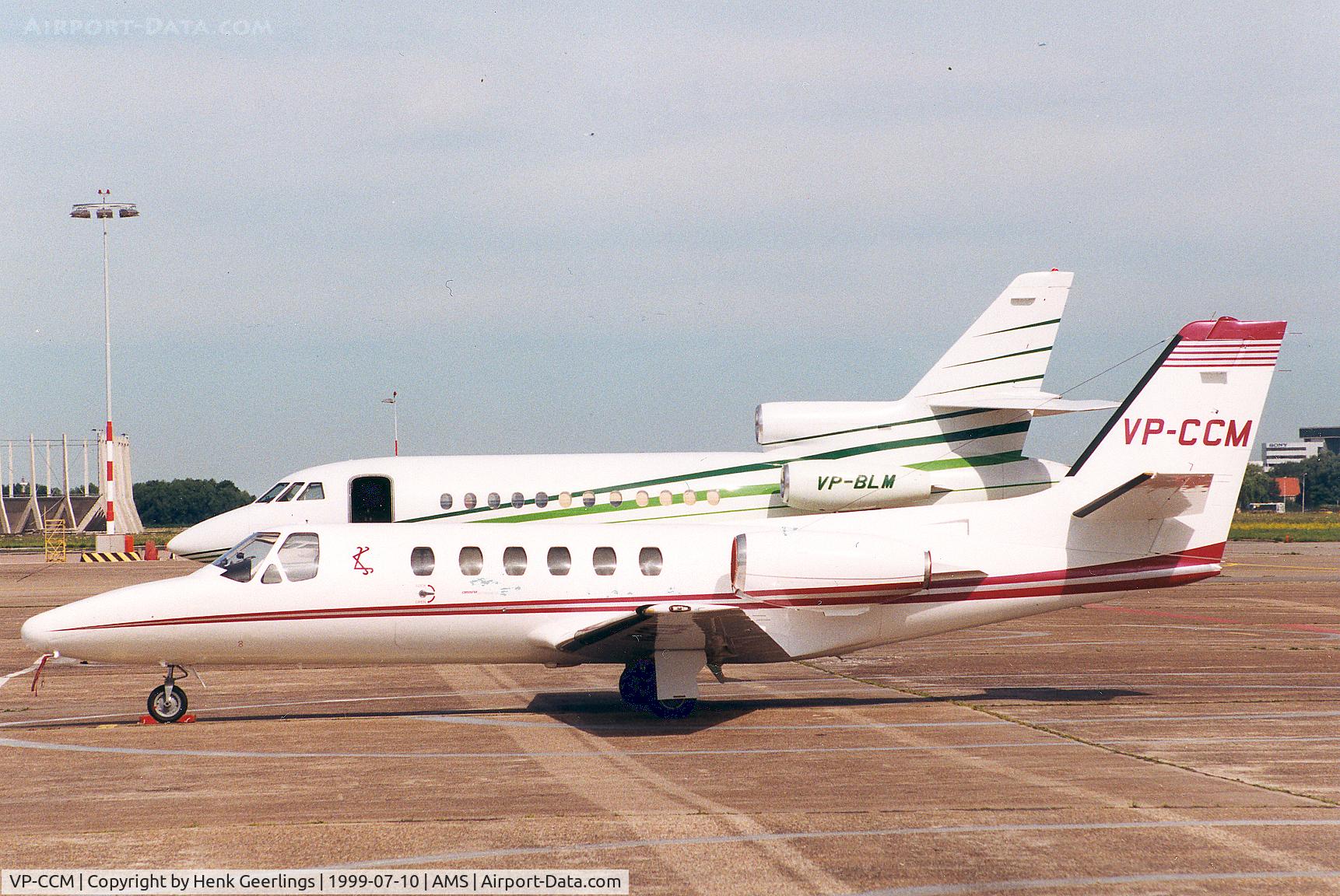 VP-CCM, Cessna CE550 Citation C/N 550-0274, Larmag Aviation