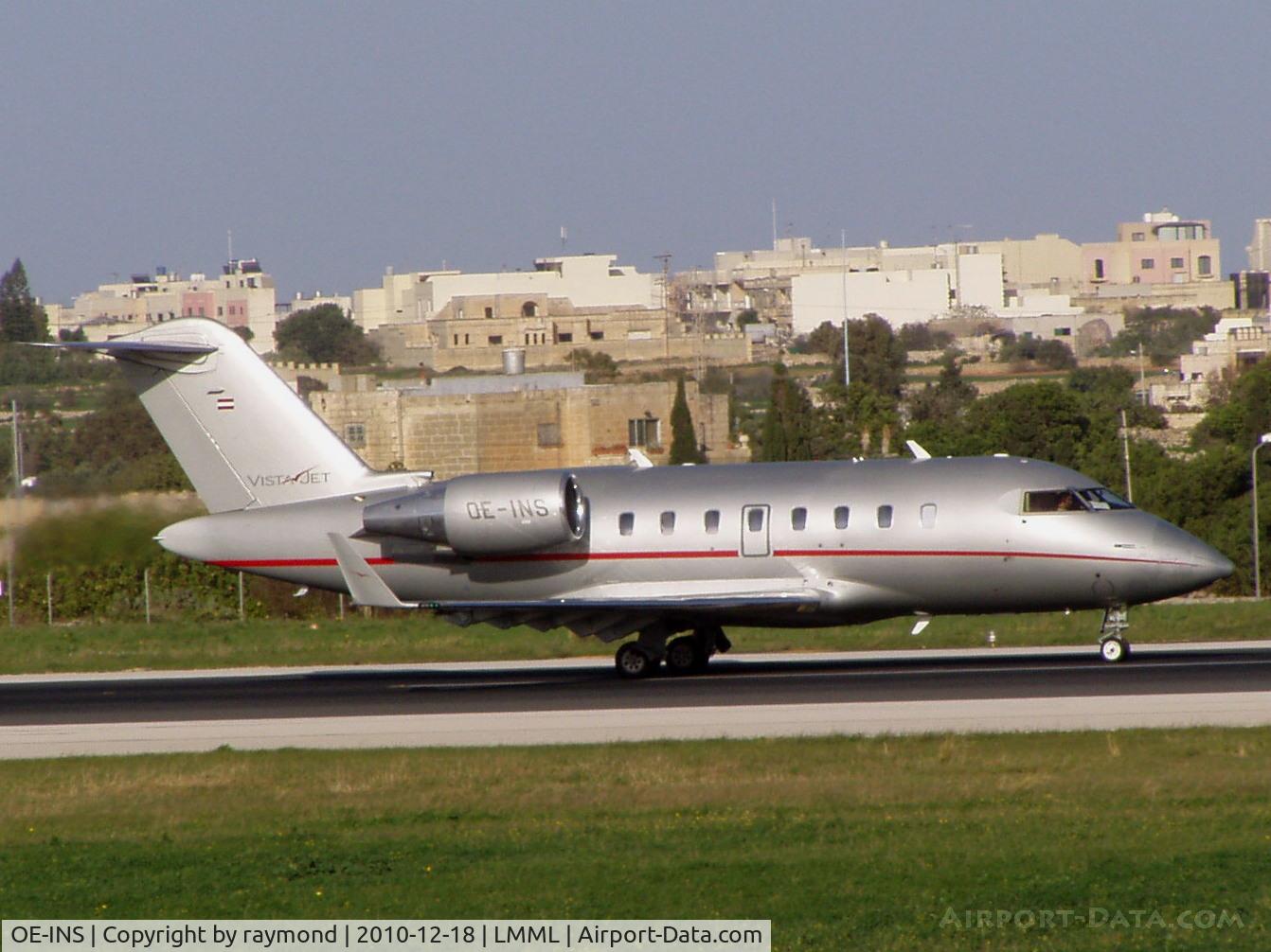 OE-INS, 2006 Bombardier Challenger 605 (CL-600-2B16) C/N 5707, CL-600 OE-INS VistaJet