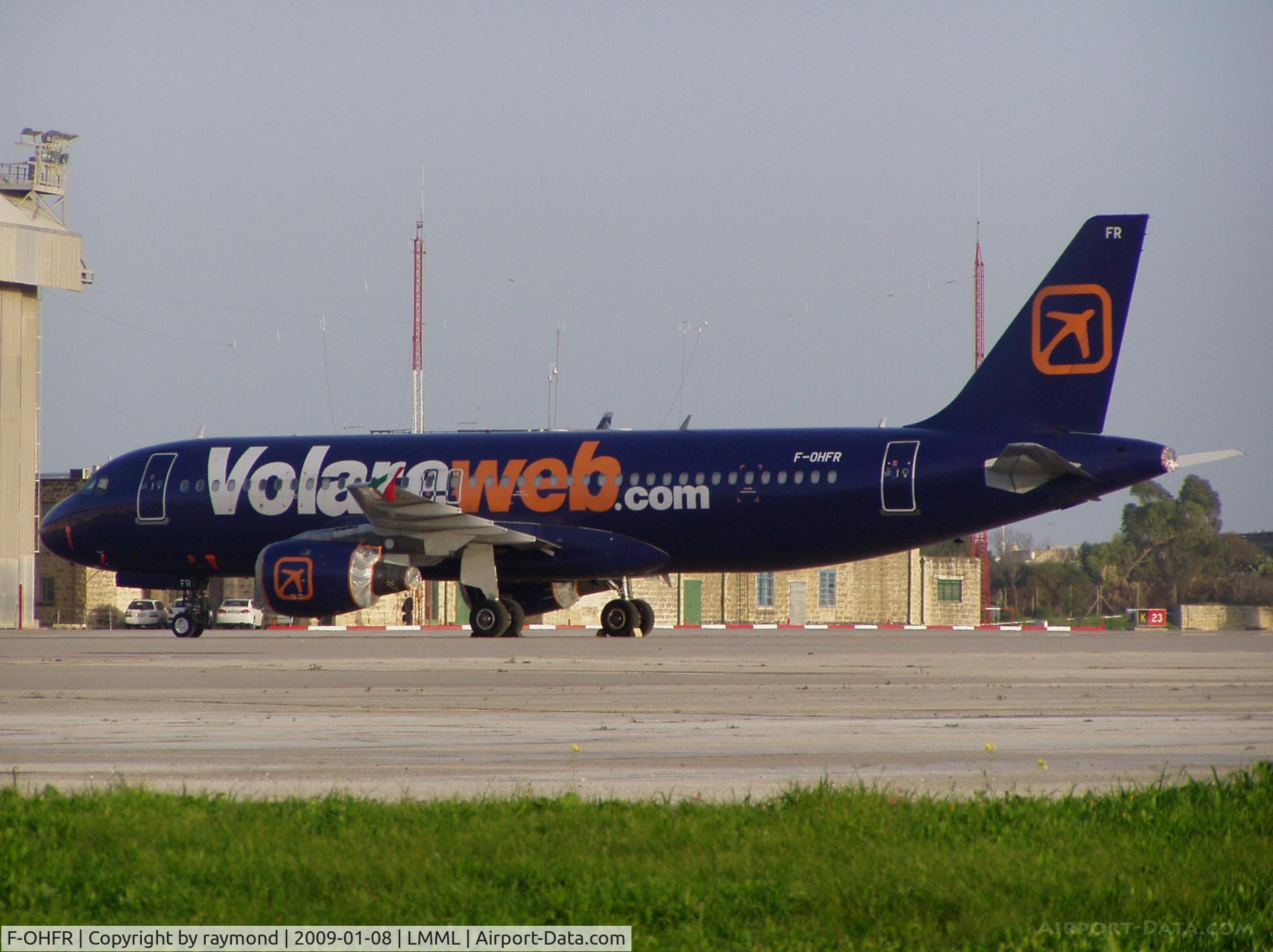 F-OHFR, Airbus A320-212 C/N 189, A320 F-OHFR Volareweb