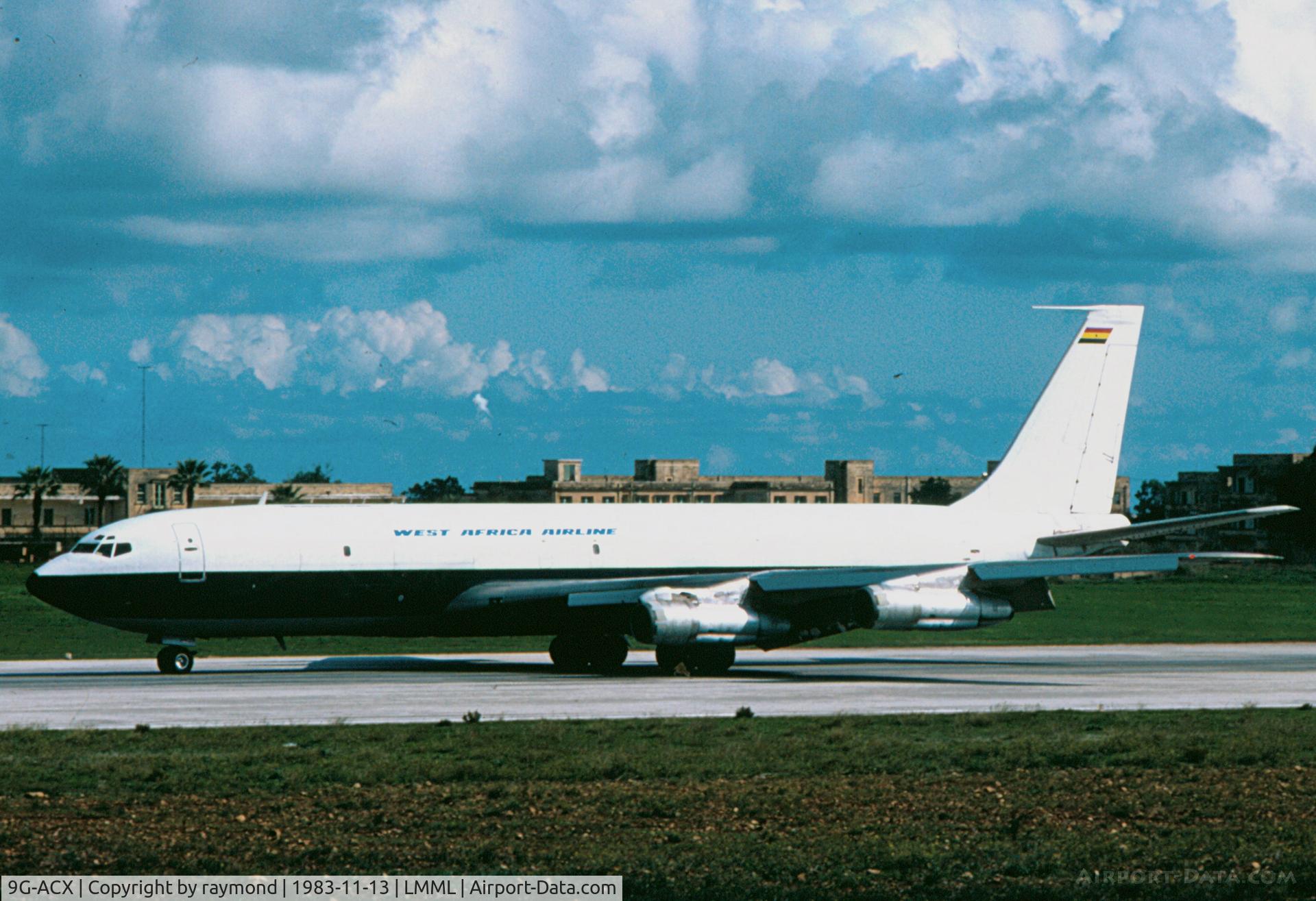 9G-ACX, 1967 Boeing 707-336C C/N 19498, B707 9G-ACX West Africa Airlines