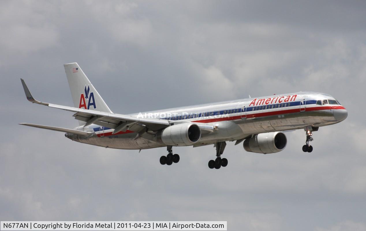 N677AN, 1998 Boeing 757-223 C/N 29427, American 757