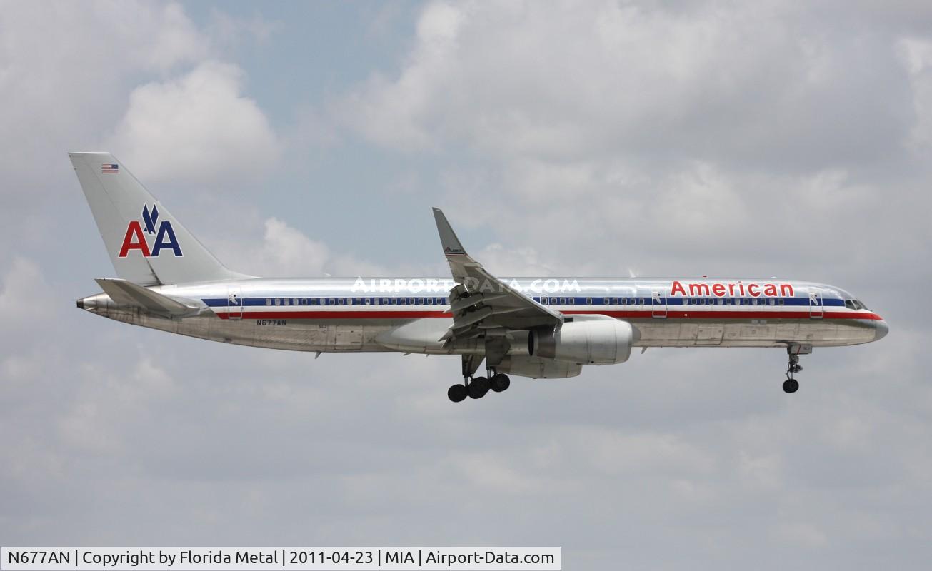 N677AN, 1998 Boeing 757-223 C/N 29427, American 757