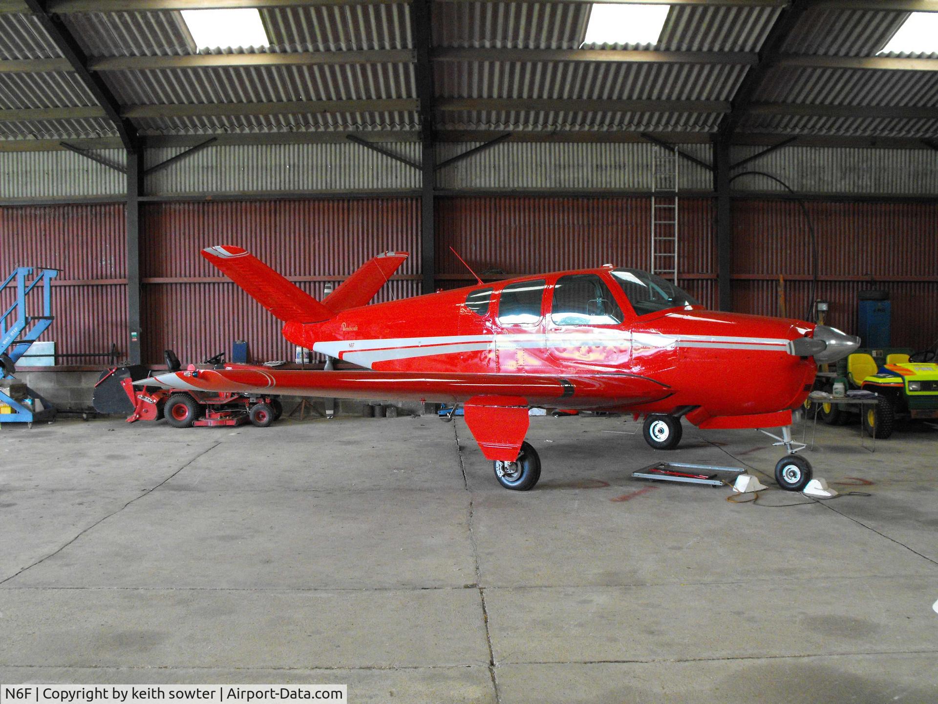 N6F, 1955 Beech F35 Bonanza C/N D-4368, Based in Suffolk