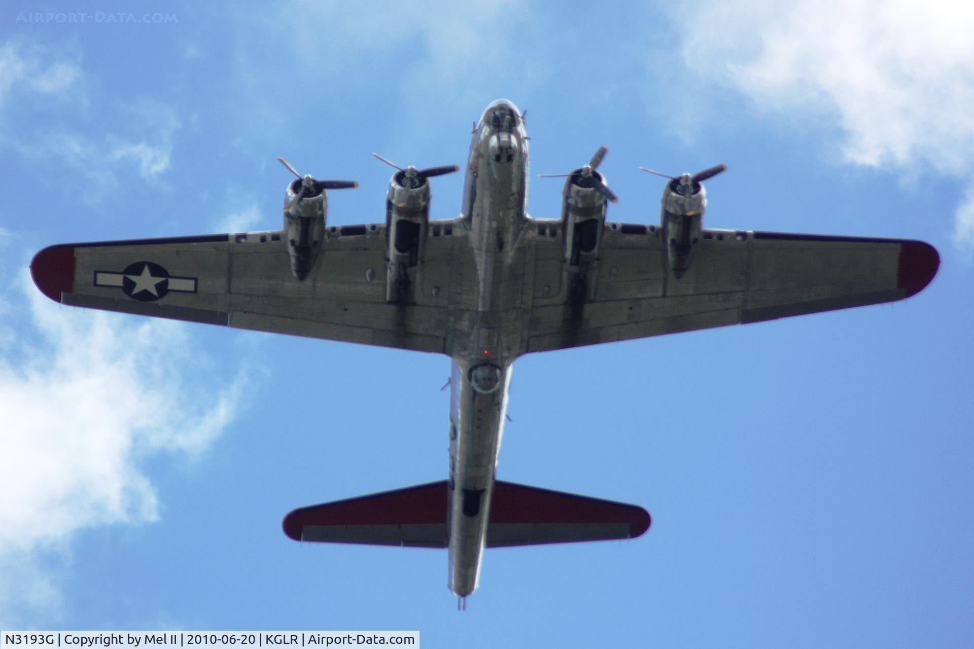 N3193G, 1944 Boeing B-17G Flying Fortress C/N 77255, 2010 Wings Over Gaylord Air Show