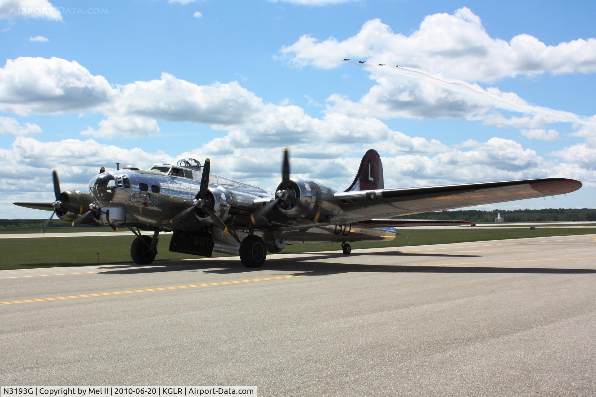 N3193G, 1944 Boeing B-17G Flying Fortress C/N 77255, 2010 Wings Over Gaylord Air Show