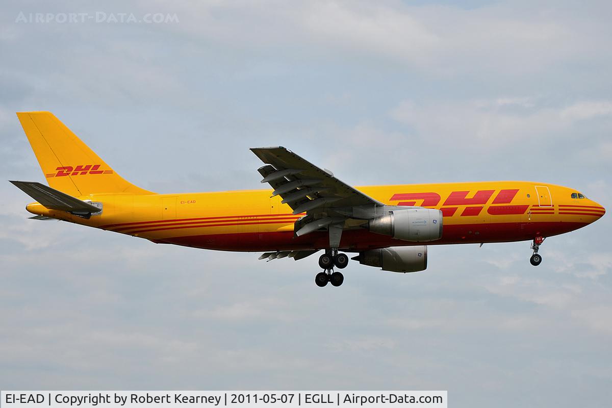 EI-EAD, 1983 Airbus A300B4-203(F) C/N 289, On short finals for r/w 9L