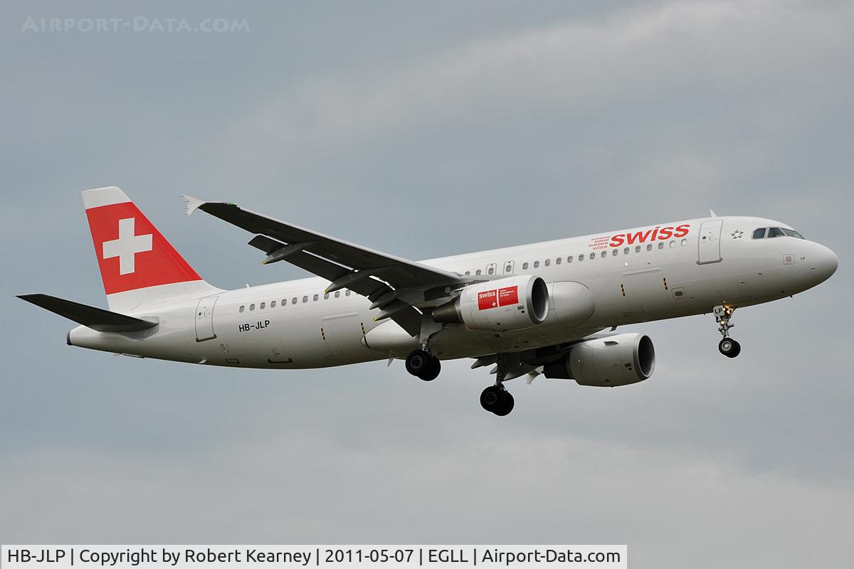 HB-JLP, 2011 Airbus A320-214 C/N 4618, On short finals for r/w 9L