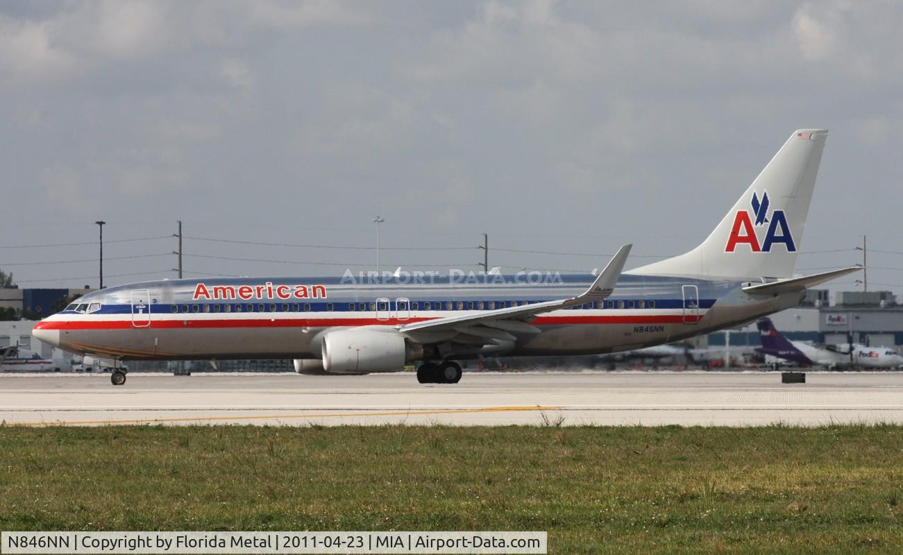 N846NN, 2010 Boeing 737-823 C/N 31101, American 737-800