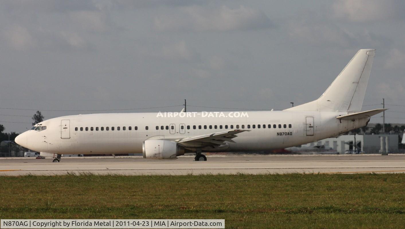 N870AG, 1988 Boeing 737-4Y0 C/N 23870, Sky King 737-400