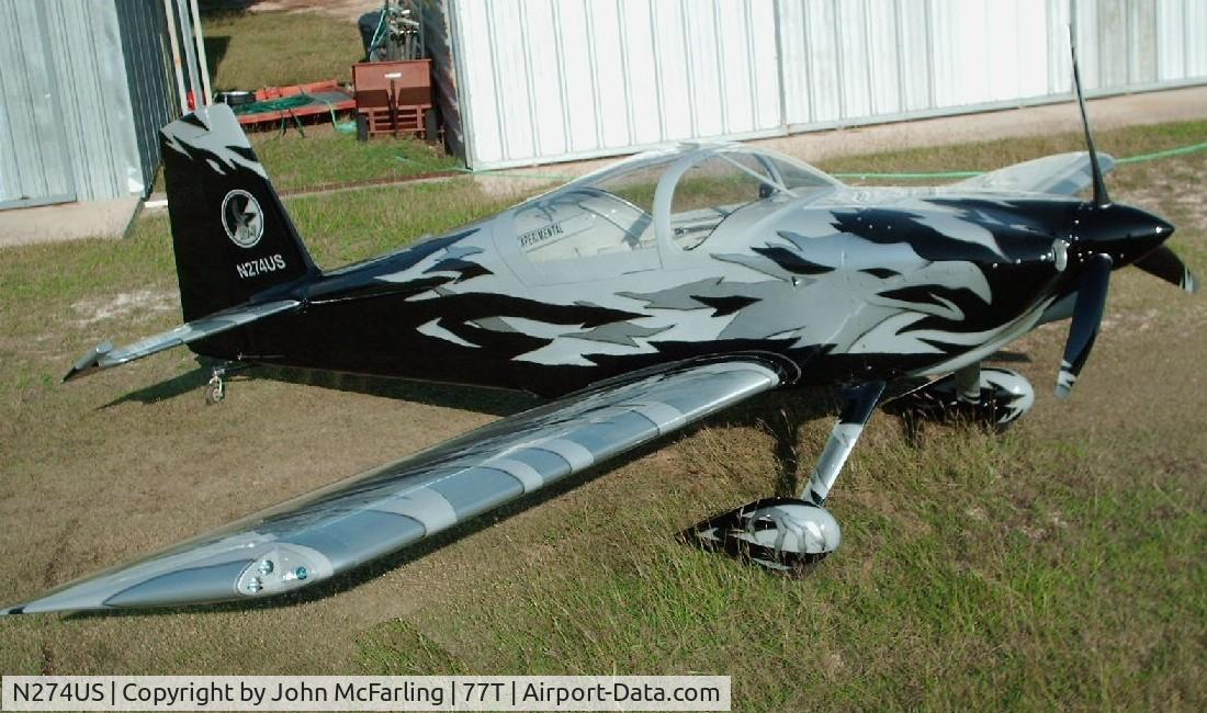 N274US, 2006 Vans RV-7 C/N 71710, Vans RV7