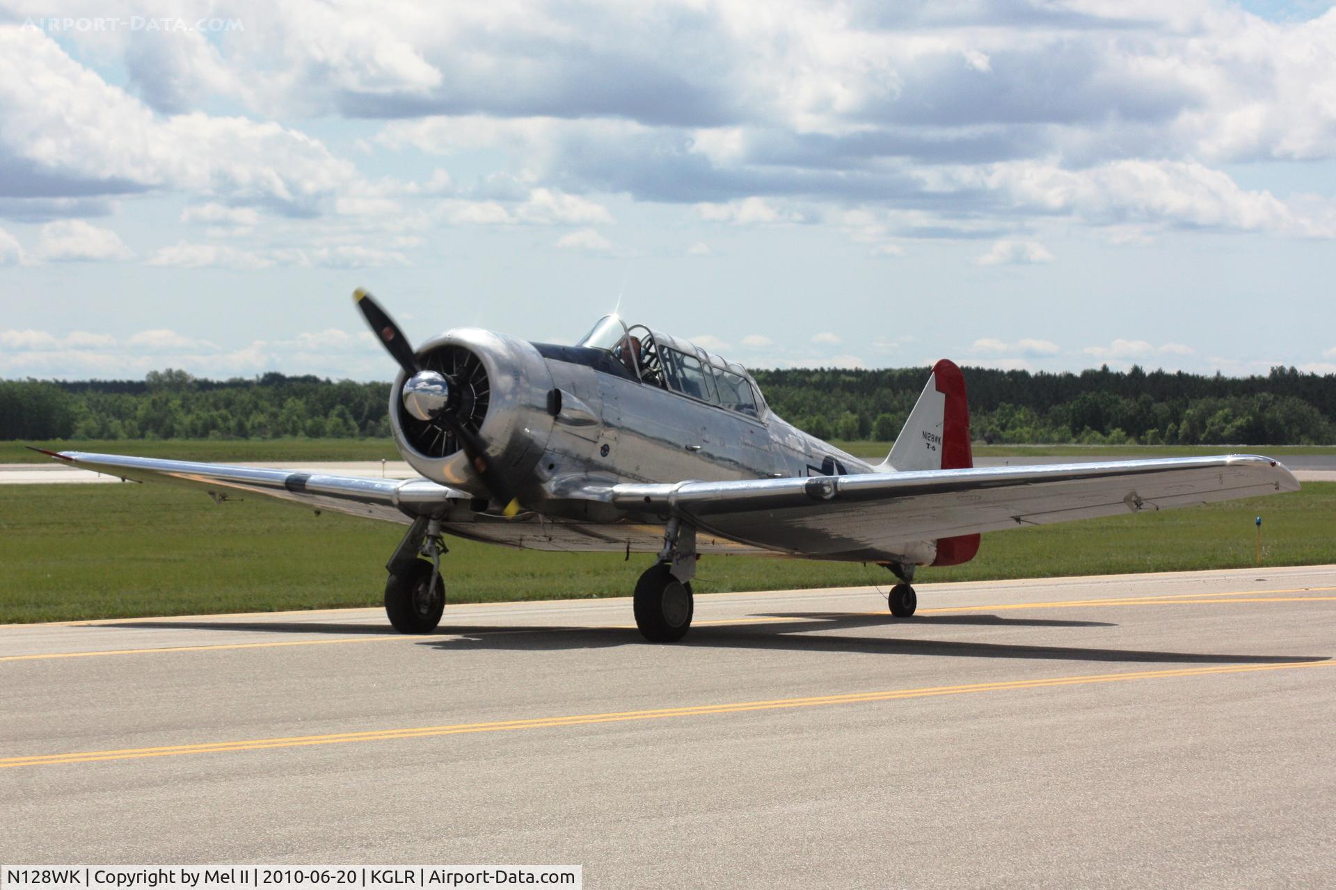 N128WK, 1952 North American AT-6G Texan C/N 168-102 (49-2998), 2010 Wings Over Gaylord Air Show