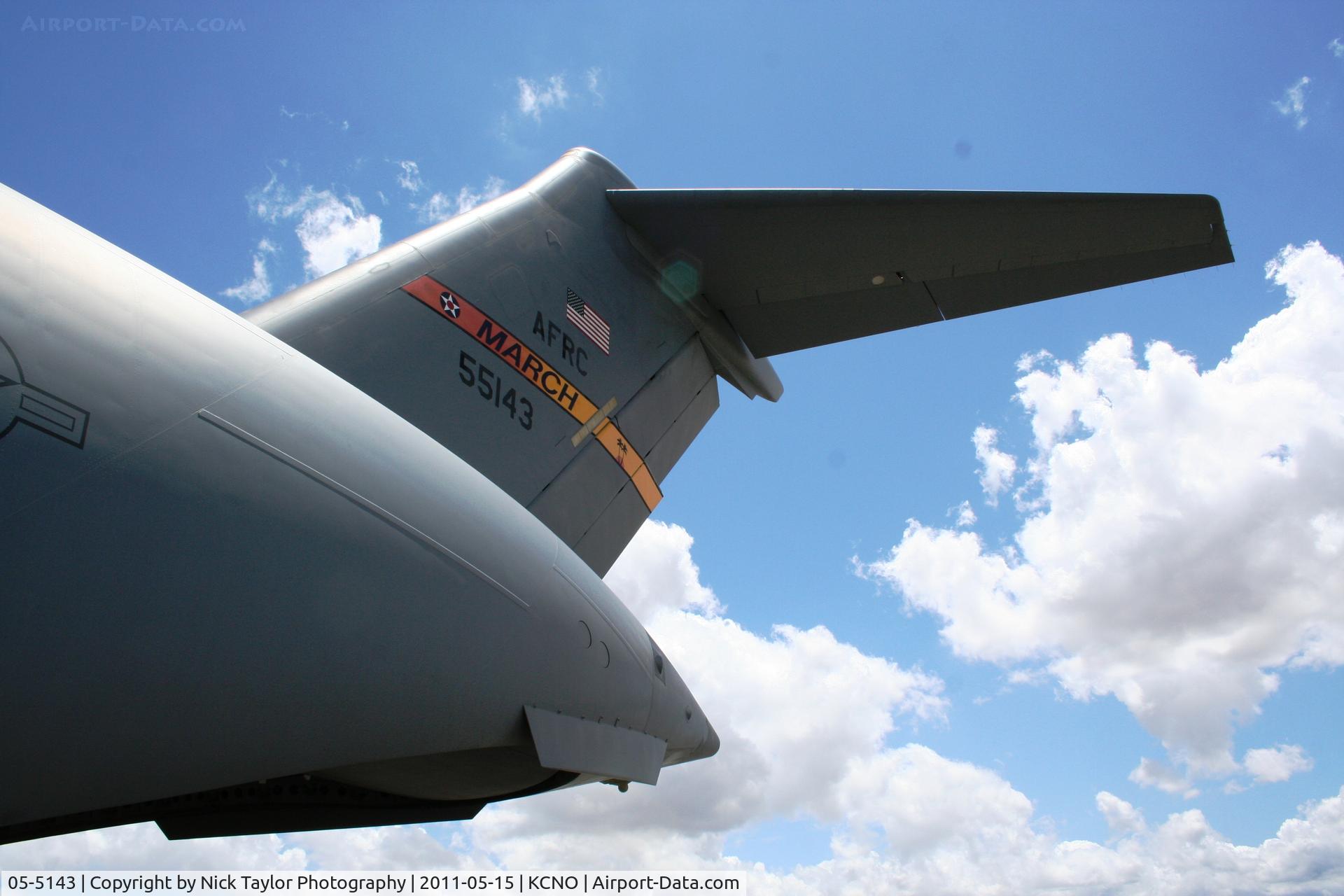 05-5143, 2005 Boeing C-17A Globemaster III C/N 50151/F150/P143, On display at the Planes of Fame Air Show