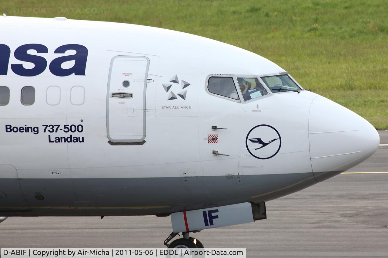 D-ABIF, 1991 Boeing 737-530 C/N 24820, Nice Pilot !