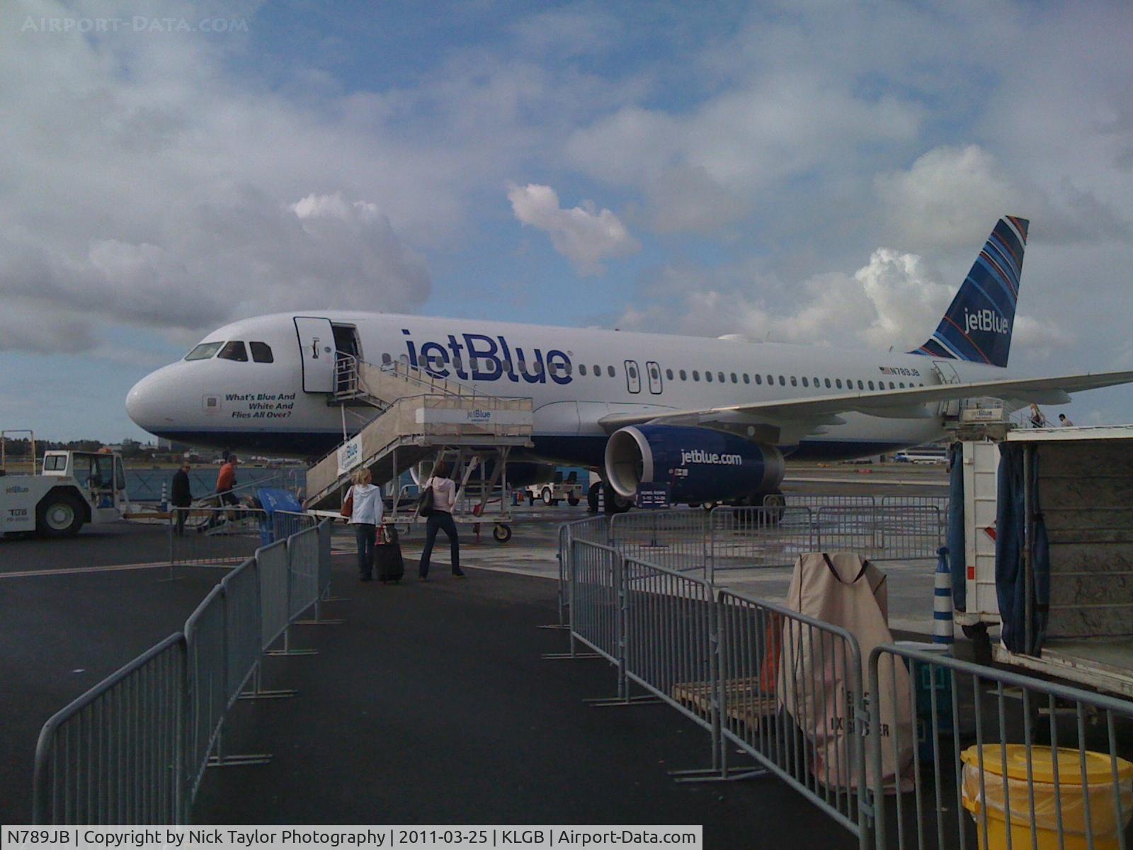 N789JB, 2011 Airbus A320-232 C/N 4612, 