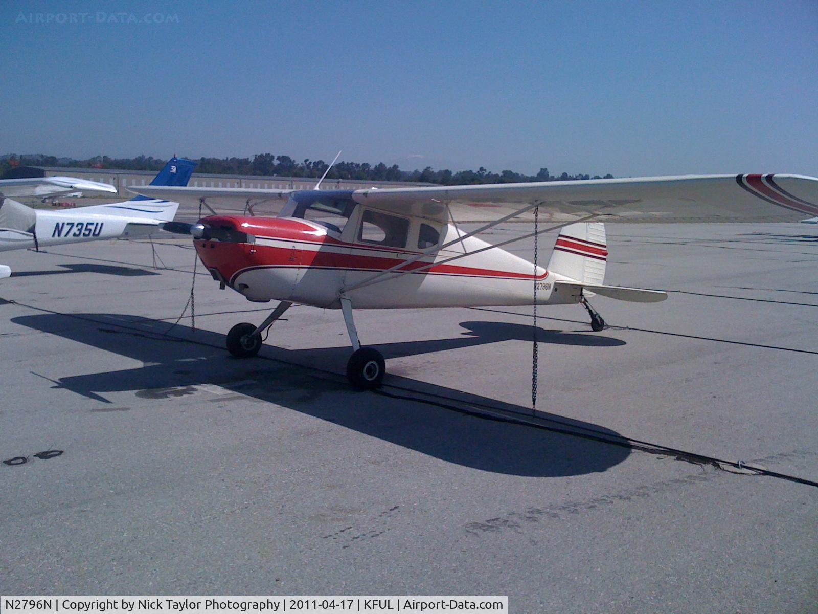 N2796N, 1947 Cessna 140 C/N 13057, Visiting from IZA
