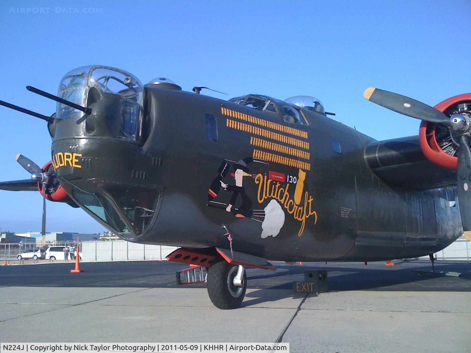 N224J, 1944 Consolidated B-24J-85-CF Liberator C/N 1347 (44-44052), On display at Hawthorne
