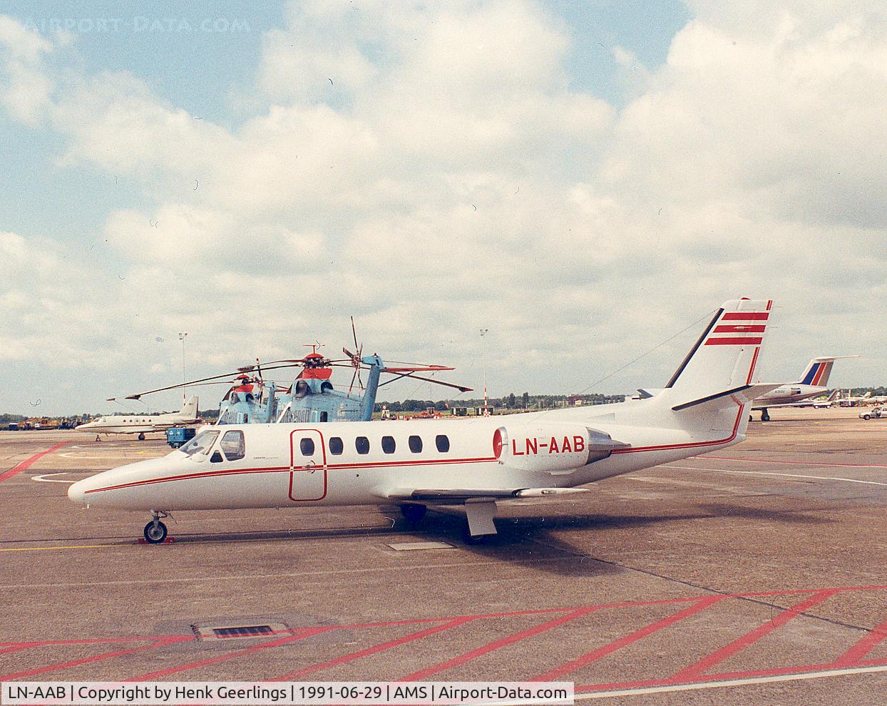 LN-AAB, Cessna CE550 Citation II C/N 550-0353, Air Express