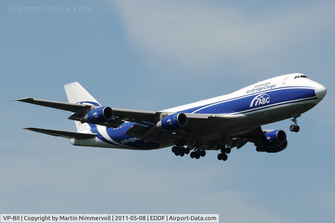 VP-BII, 1990 Boeing 747-281F C/N 24576, AirBridgeCargo