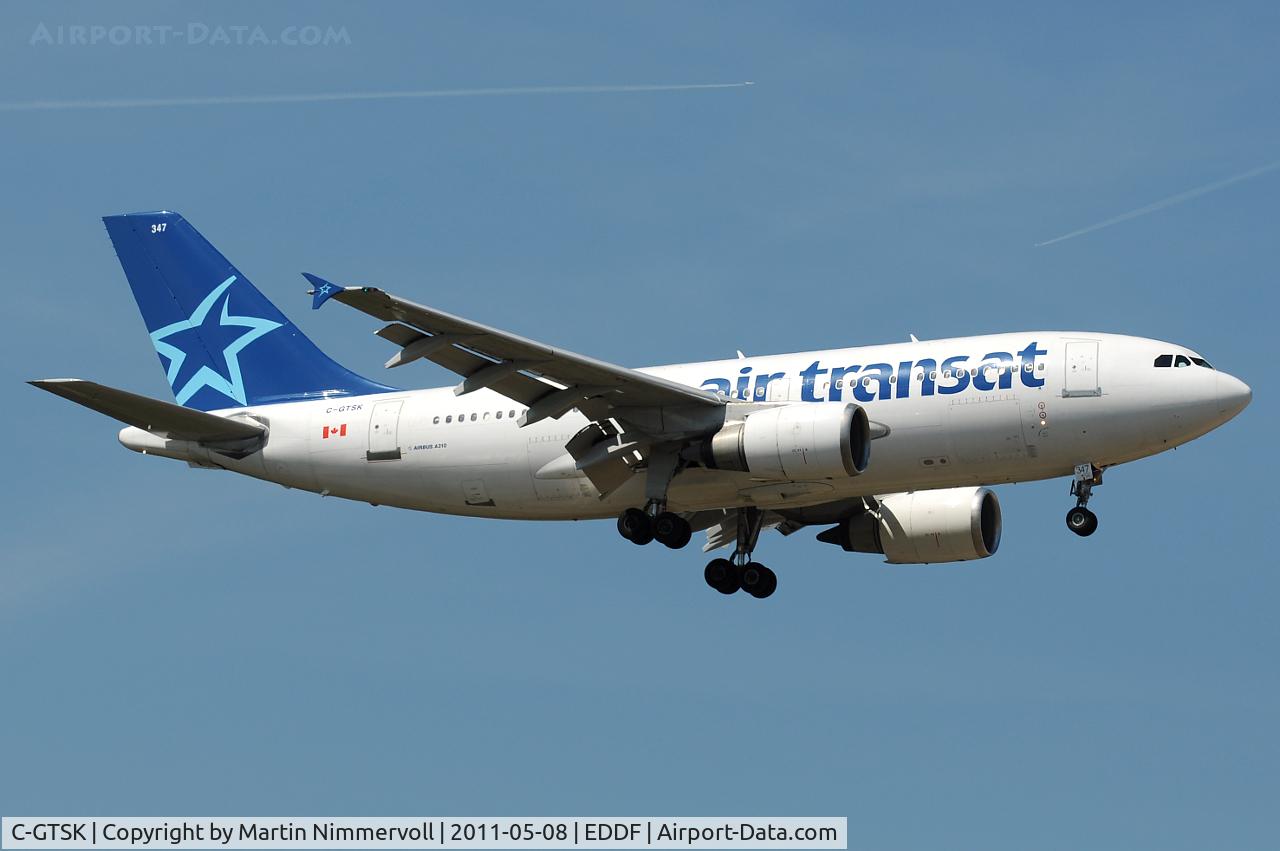 C-GTSK, 1990 Airbus A310-304 C/N 541, Air Transat