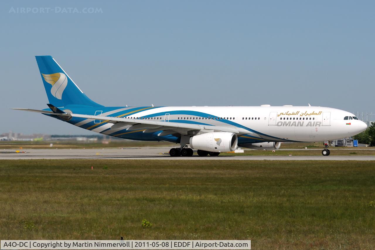 A4O-DC, 2009 Airbus A330-243 C/N 1049, Oman Air
